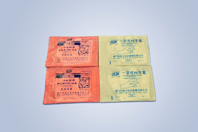 光明牌 加厚型 一次性PE手套 中号