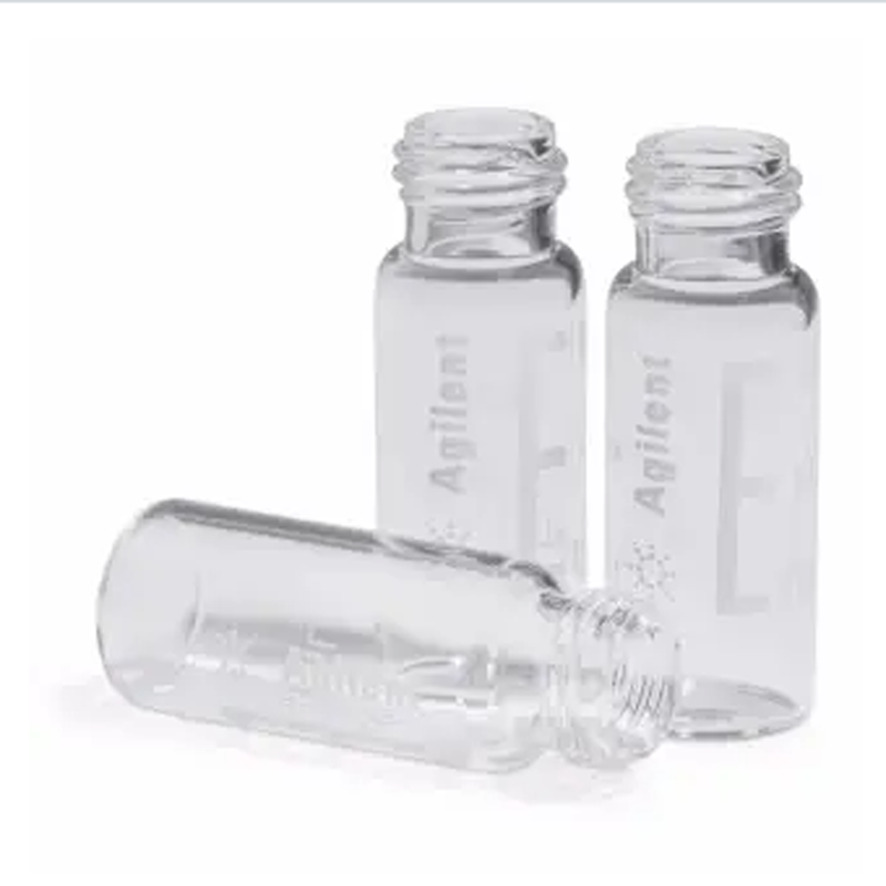 样品瓶，螺口，透明，带书写签，经认证，2mL