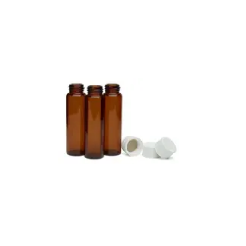 存储瓶套件，12mL，19x65棕色样品瓶，15-425闭口，PTFE/硅橡胶隔垫