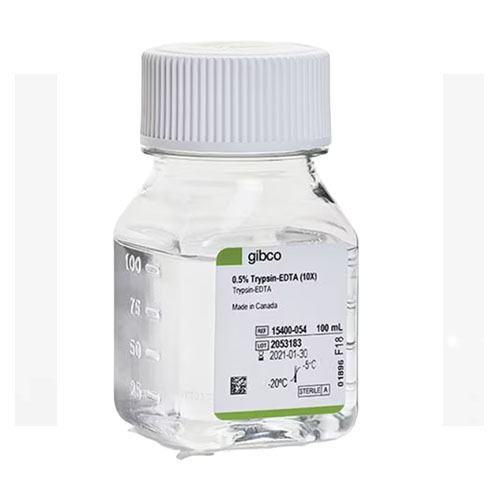 胰蛋白酶-EDTA (0.5%)，无酚红 0.5% Trypsin-EDTA (10X)，Trypsn-EDTA