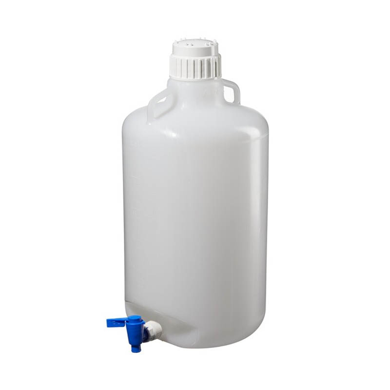 带放水口细口大瓶,25L,低密度聚乙烯