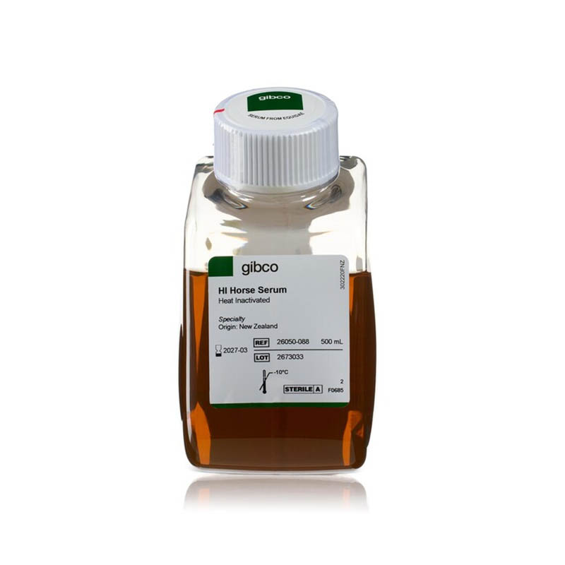 马血清，热灭活，新西兰来源 Horse Serum, heat inactivated, New Zealand origin