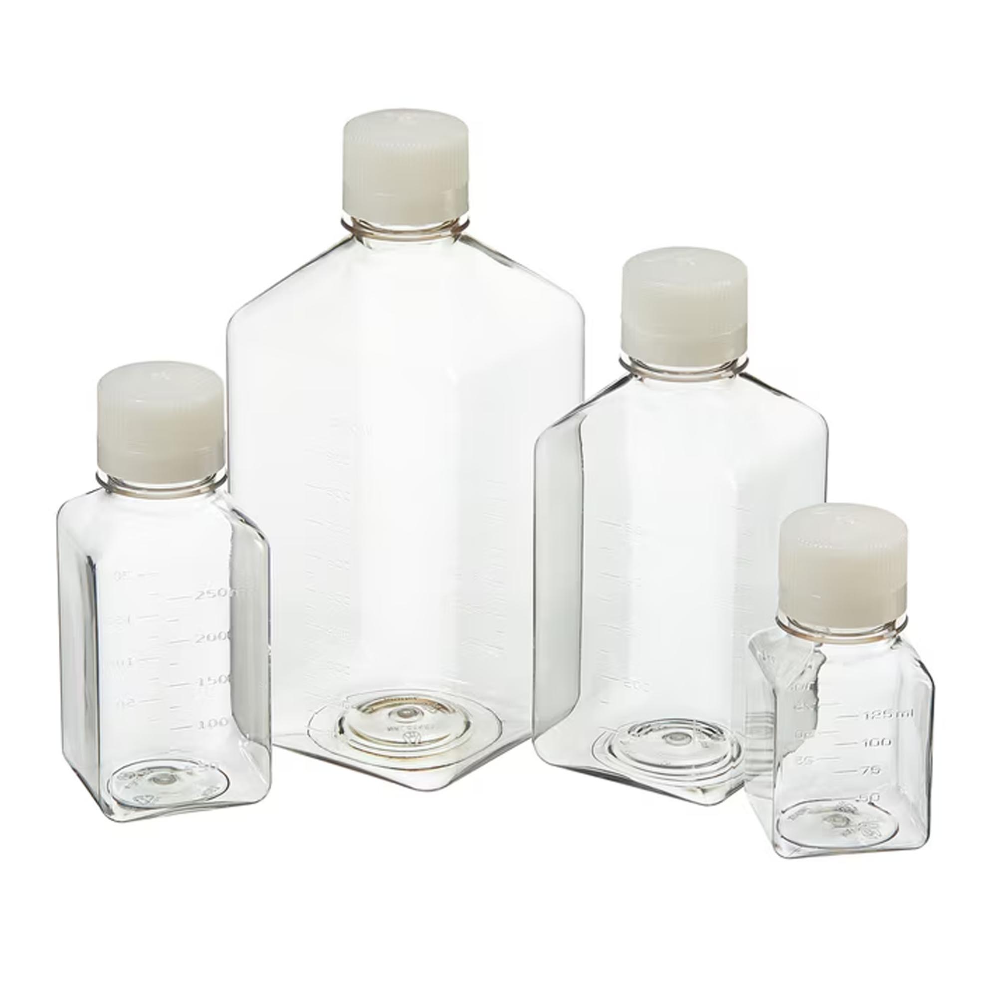 无菌方形培养基瓶，250ML,PETG材质