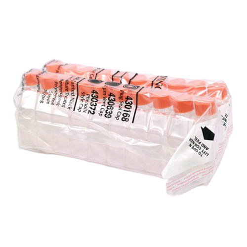Corning® 25cm²长方形斜颈细胞培养瓶，带透气盖 Corning® 25cm² Rectangular Canted Neck Cell Culture Flask with Vent Cap