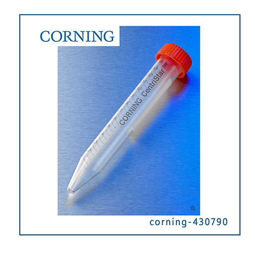 Corning® 15 mL PP离心管，带支架和CentriStar™ 盖，无菌 Corning® 15 mL PP Centrifuge Tubes, Rack Packed with CentriStar™ Cap, Sterile