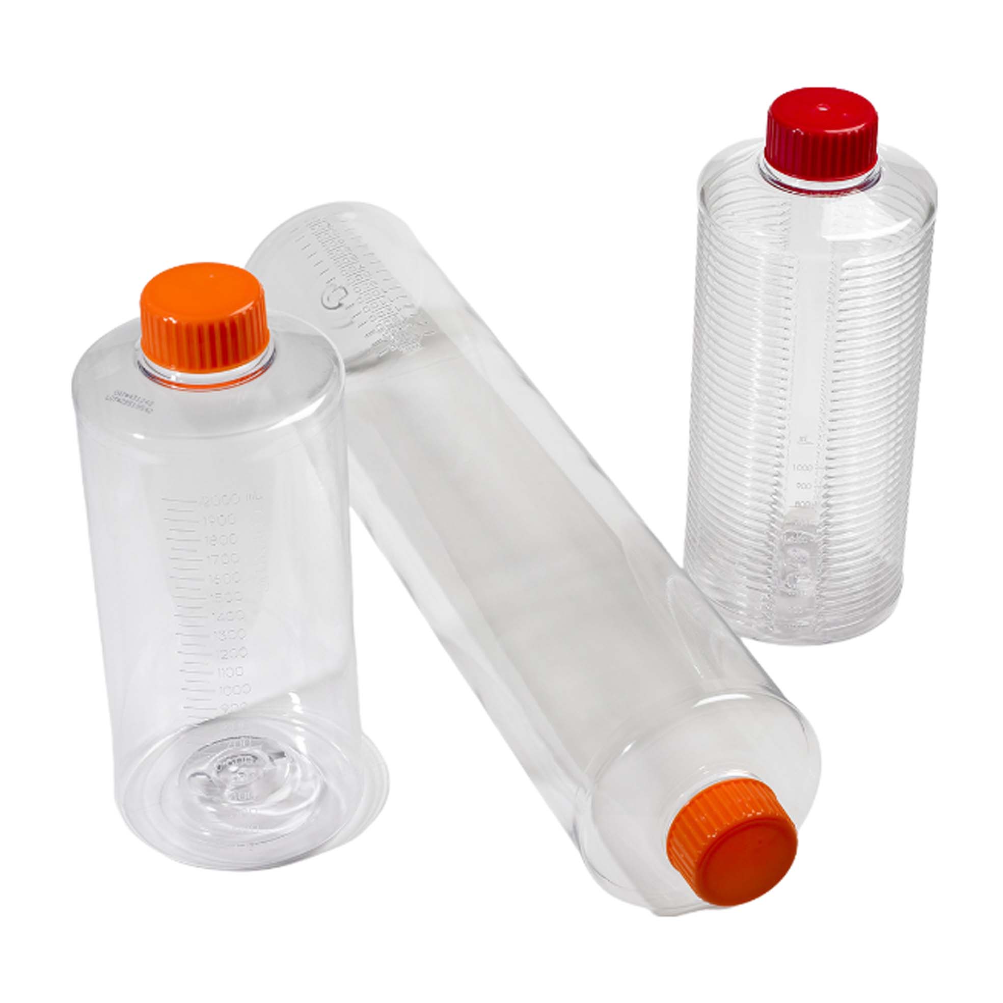 250ml三角培养瓶，31mm颈瓶直径，透气盖，Corning® CellBIND® 850cm² Polystyrene Roller Bottle with Easy Grip Cap