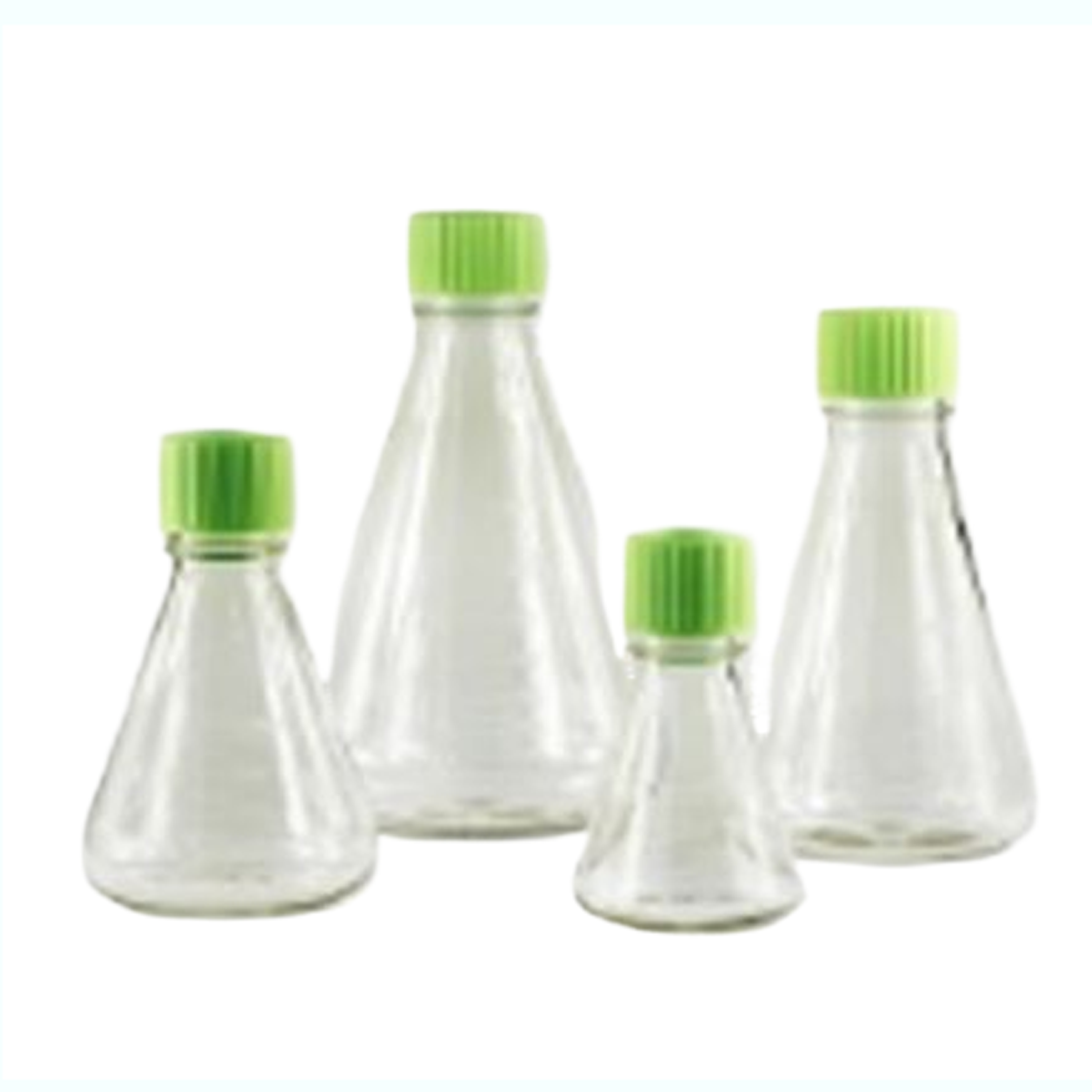1000ml三角培养瓶,43mm颈瓶直径,透气盖,PC Corning® 1L Polycarbonate Erlenmeyer Flask with Vent Cap