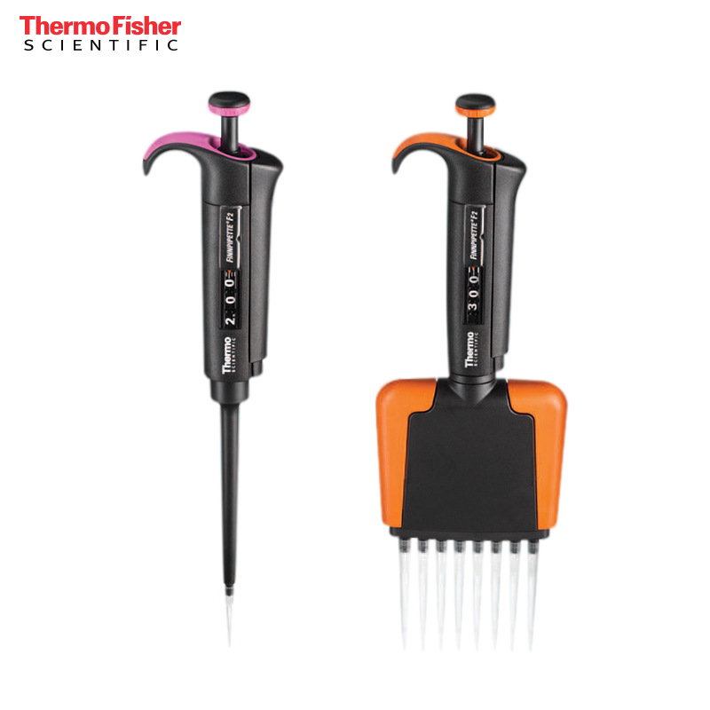 FinnpipetteF2 1-10μlmicro8道可变量程移液器,CE认证