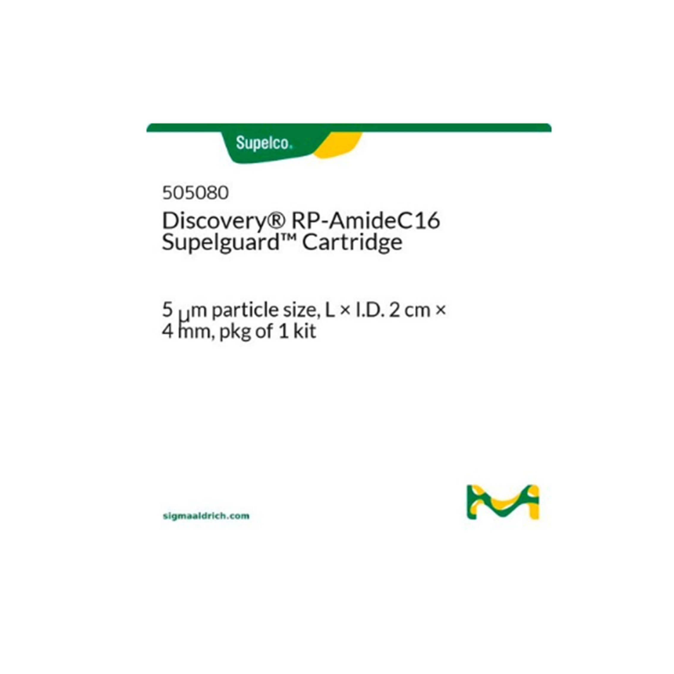 Discovery RP-AmideC16保护柱套装 含一个柱芯 一个柱套