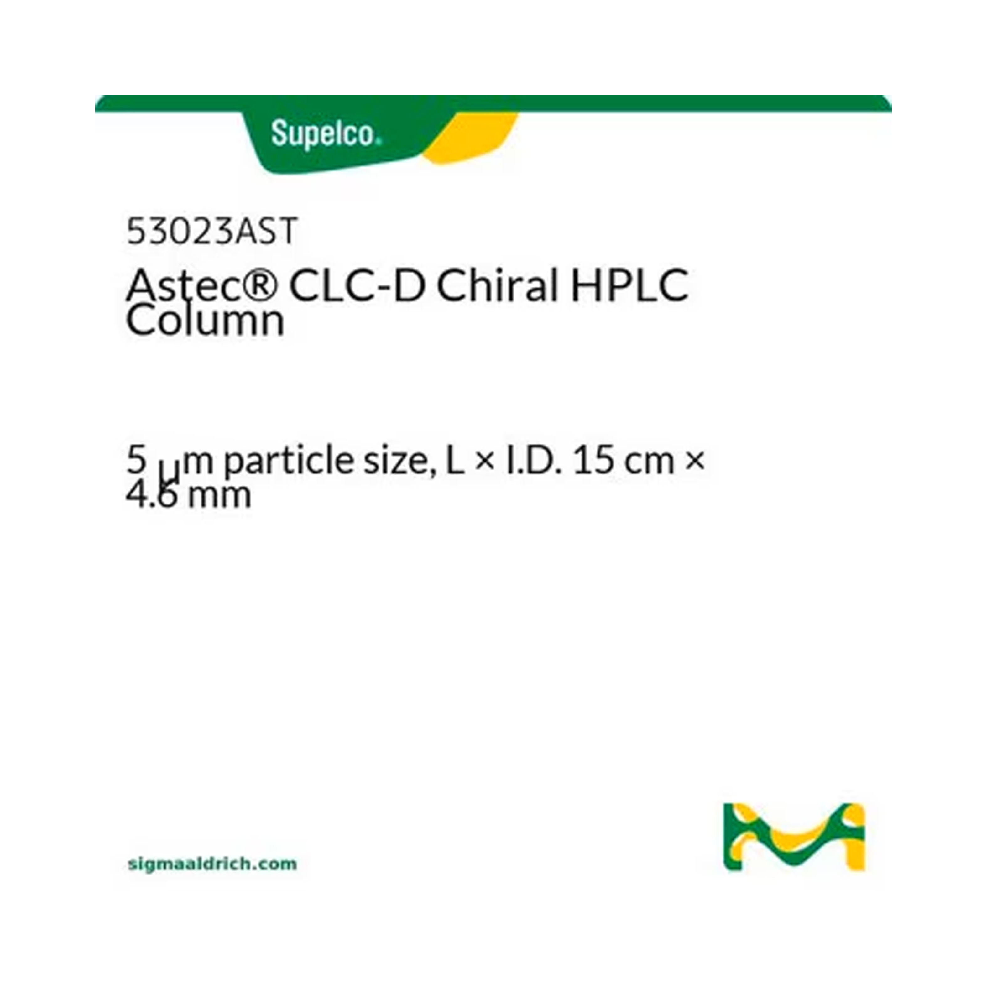 Astec  CLC-D手性柱 150*4.6mm，5um