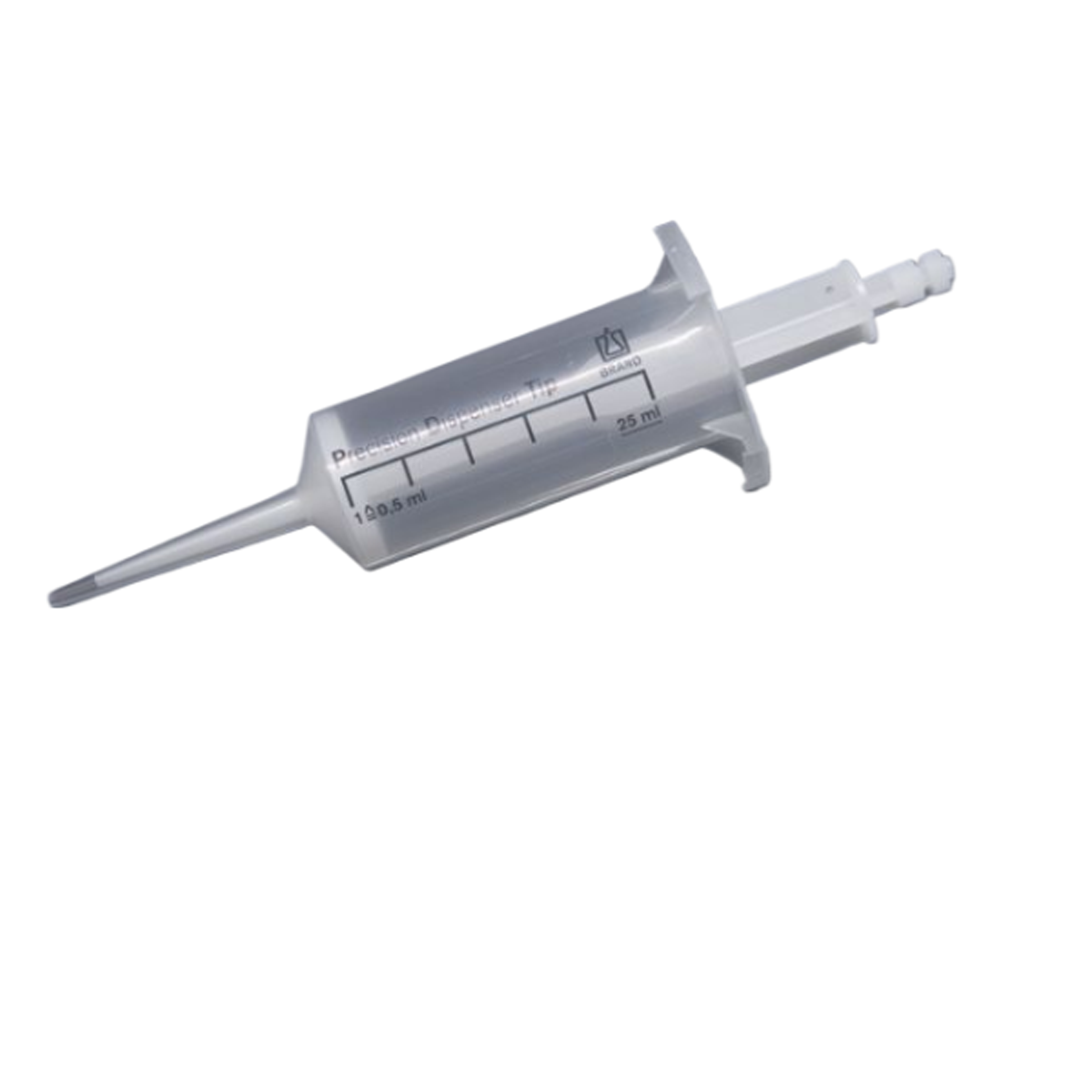 连续分液器吸头PD-吸头II,25ml,未灭菌,袋装 BRAND® PD-Tips II volume 25 mL, non-sterile, bulk, polypropylene cylinder, high-density polyethylene piston, type encoded