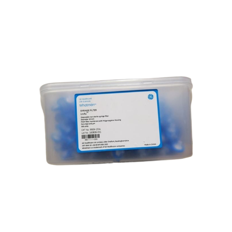 针头过滤器13 mm 0.45 μm PVDF 500/PK
