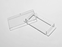 2孔腔室盖玻片-1.5号高平玻片（玻片厚度0.17±0.005mm）