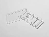 4孔腔室盖玻片-1.5号高平玻片（玻片厚度0.17±0.005mm）