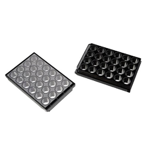 24孔高亲和玻底培养板-塑料片底（厚度0.175±0.01mm）