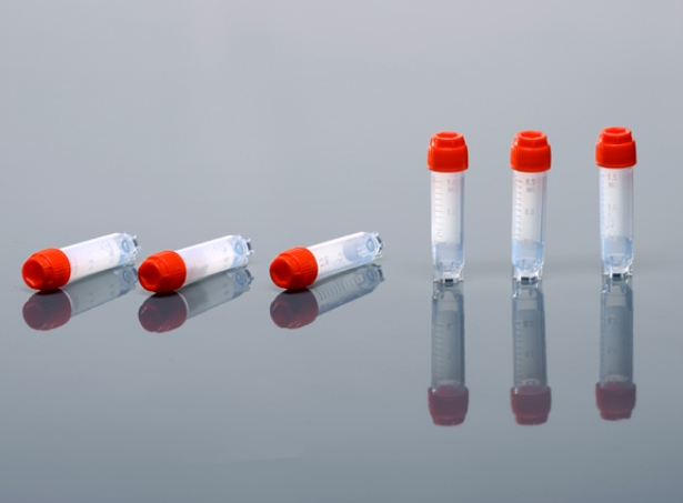 1.5ml 2D冻存管，外旋可立，凹盖，盒装，橙色，三码合一